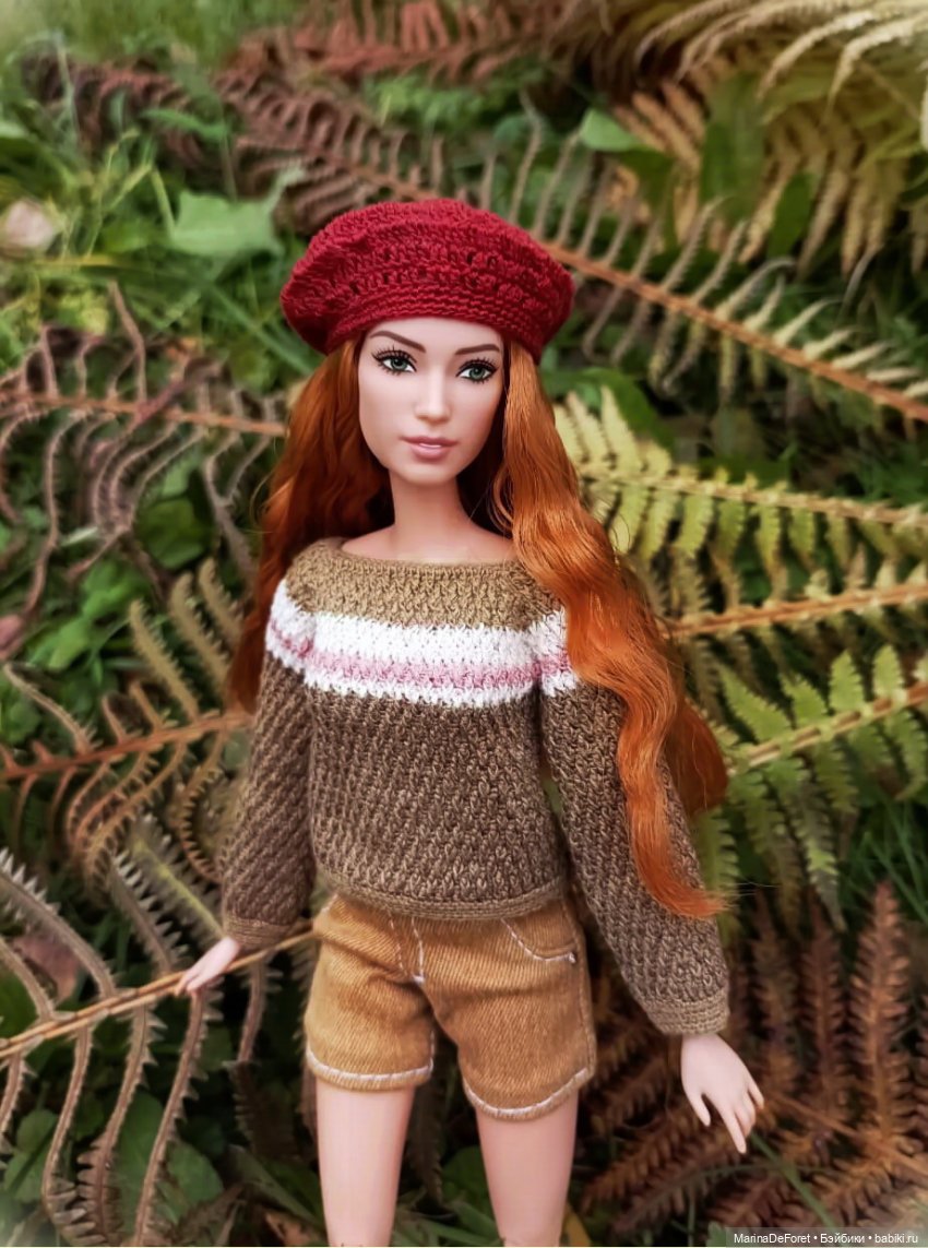 Вязаная одежда для кукол - часть шестая - осень