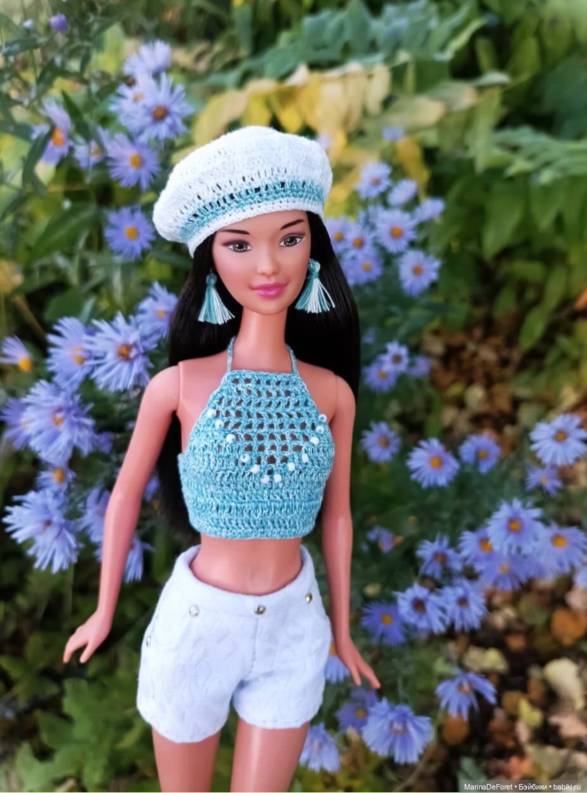 Вязаная одежда для кукол - часть шестая - осень