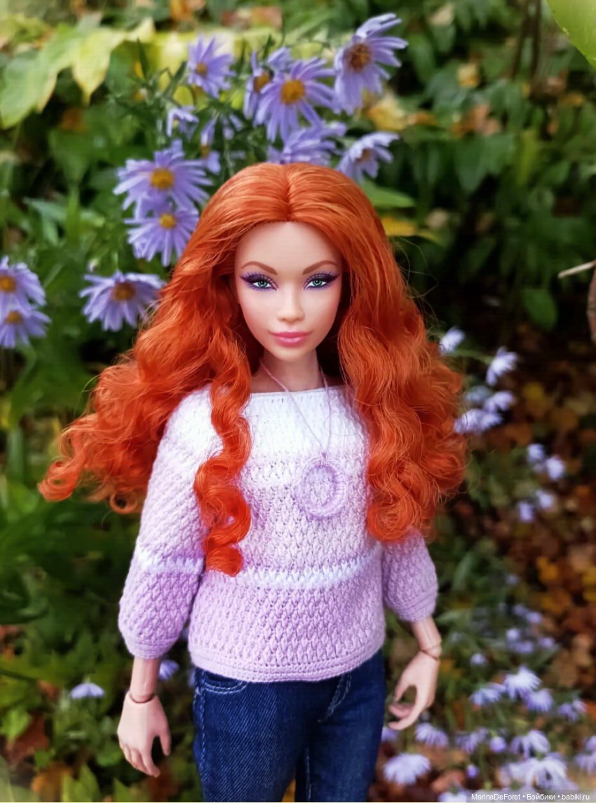 Вязаная одежда для кукол - часть шестая - осень