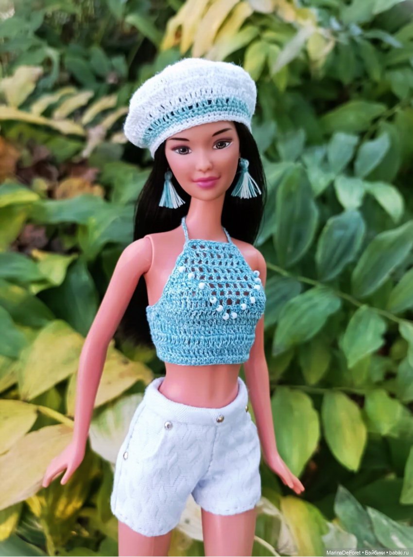 Вязаная одежда для кукол - часть шестая - осень