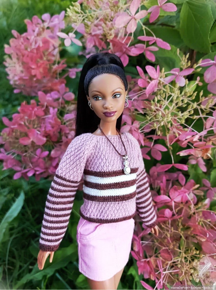 Вязаная одежда для кукол - часть шестая - осень