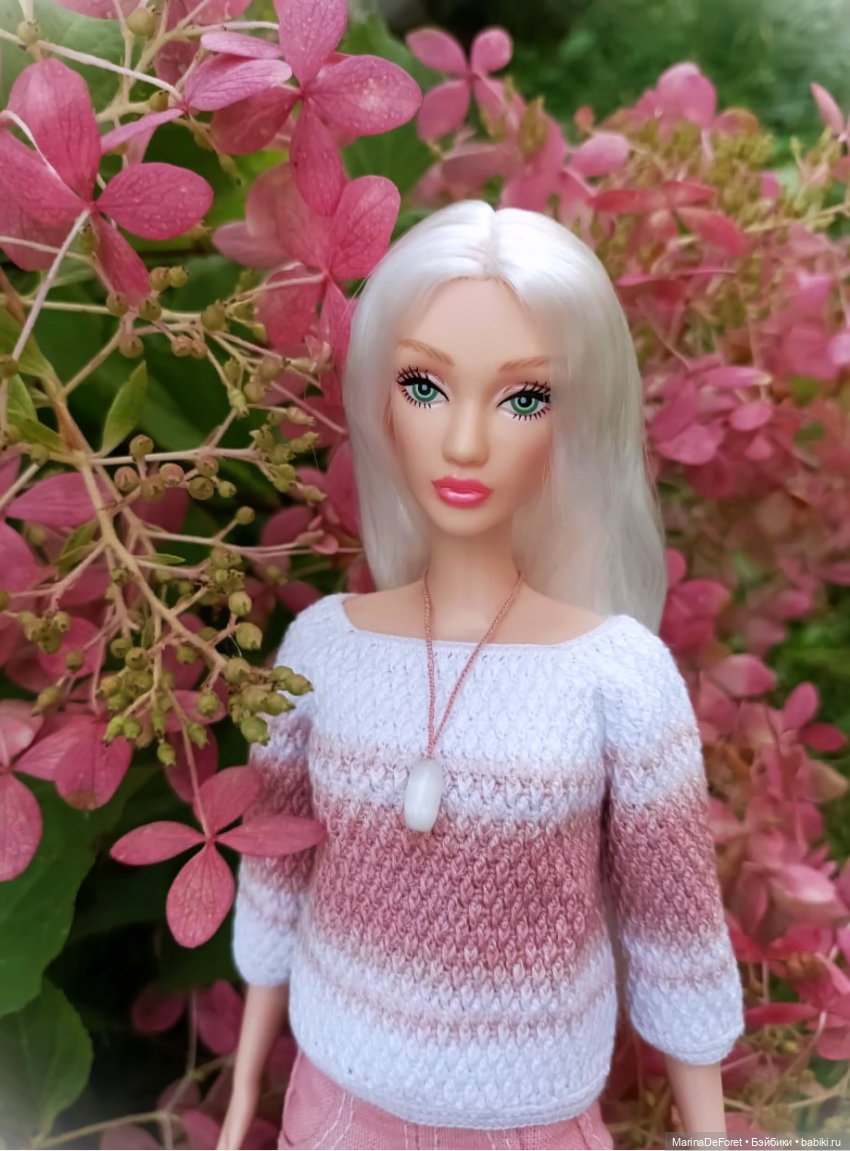 Вязаная одежда для кукол - часть шестая - осень