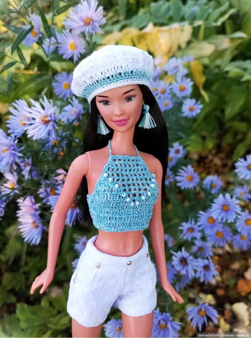 Вязаная одежда для кукол - часть шестая - осень