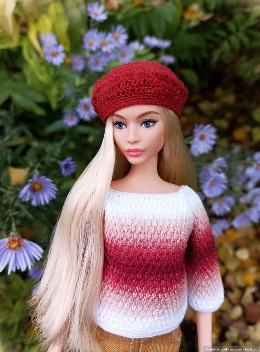 Вязаная одежда для кукол - часть шестая - осень (фото 3)