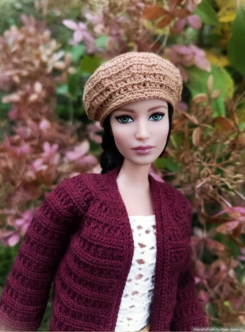 Вязаная одежда для кукол - часть седьмая - осень