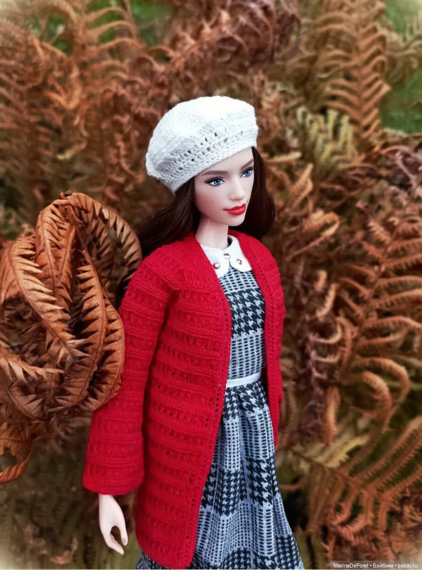 Вязаная одежда для кукол - часть седьмая - осень