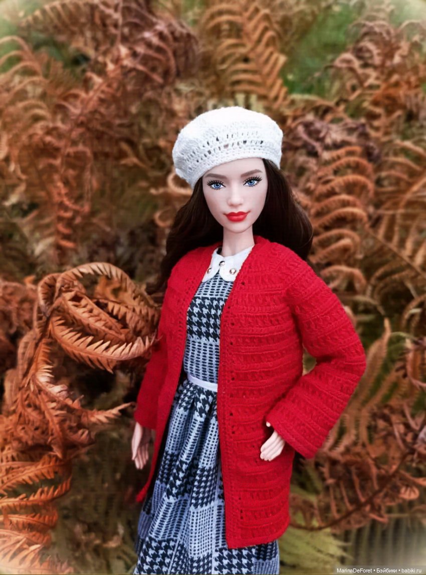 Вязаная одежда для кукол - часть седьмая - осень