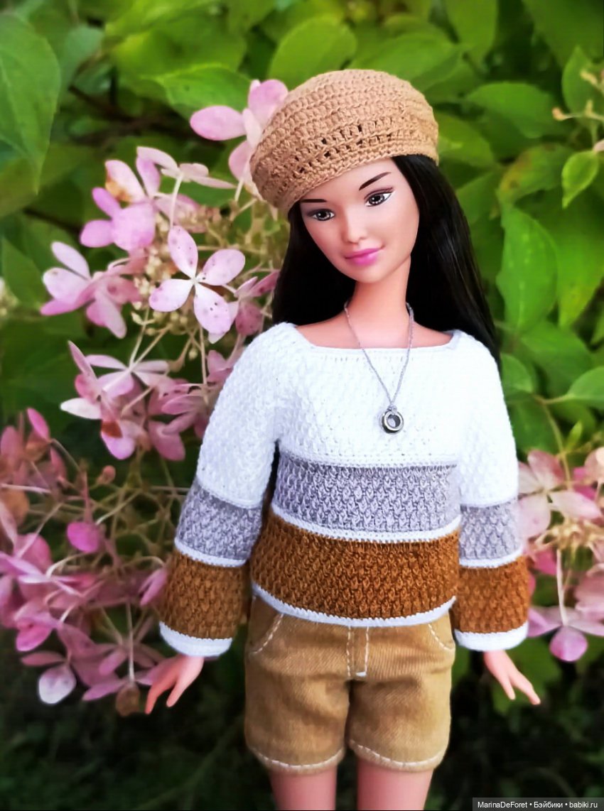 Вязаная одежда для кукол - часть седьмая - осень