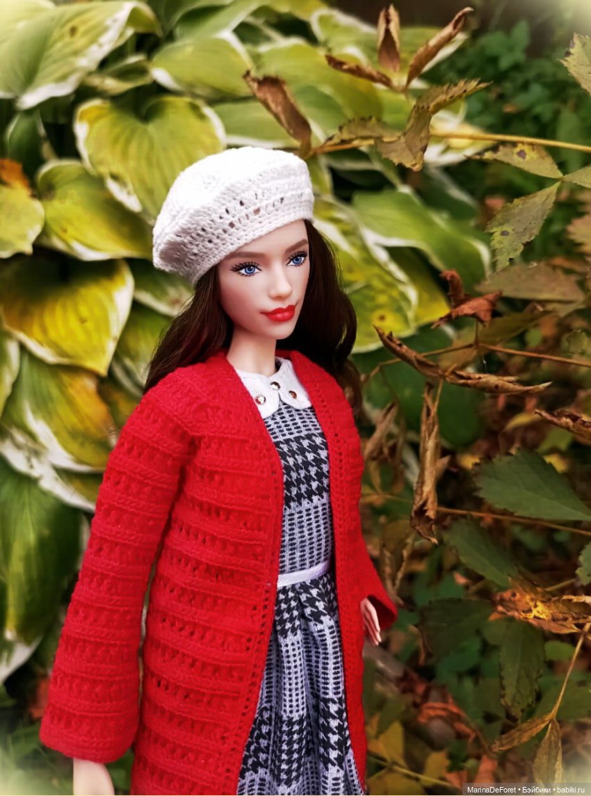 Вязаная одежда для кукол - часть седьмая - осень