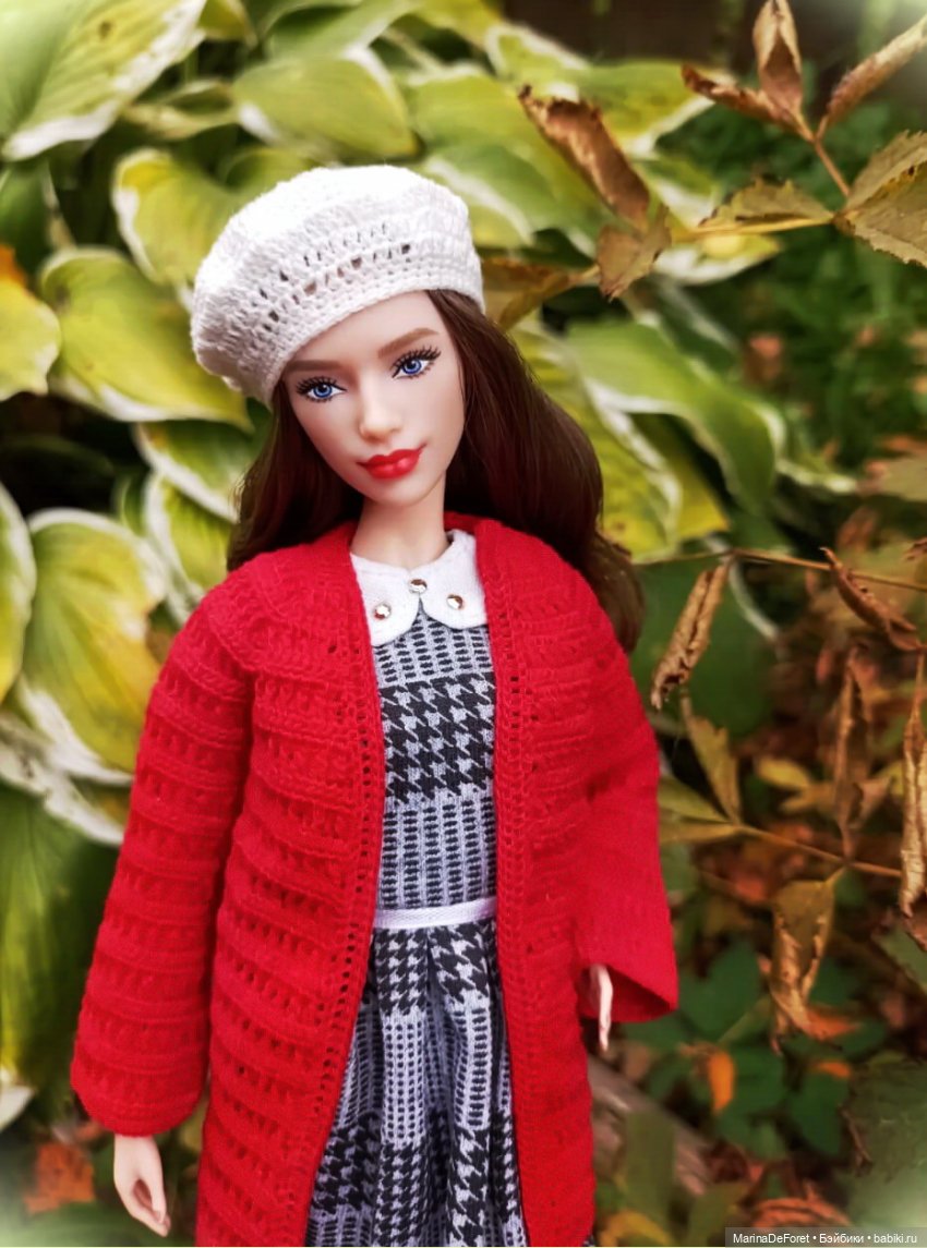 Вязаная одежда для кукол - часть седьмая - осень