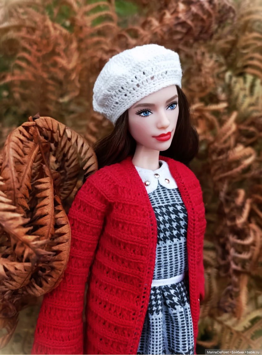 Вязаная одежда для кукол - часть седьмая - осень