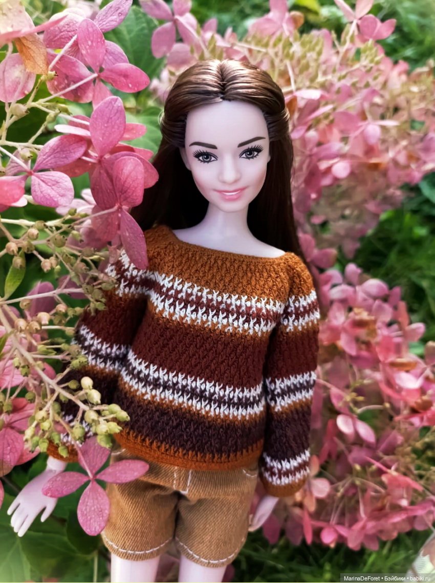 Вязаная одежда для кукол - часть седьмая - осень
