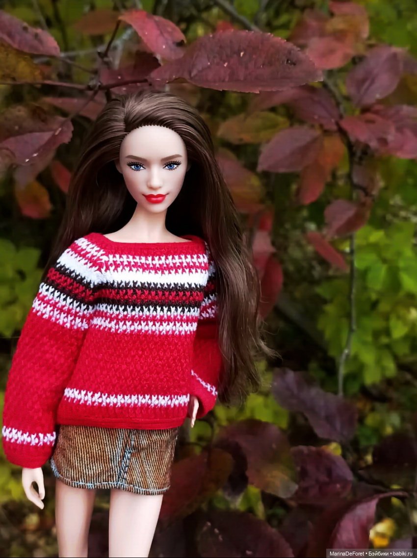 Вязаная одежда для кукол - часть восьмая - осень 2025