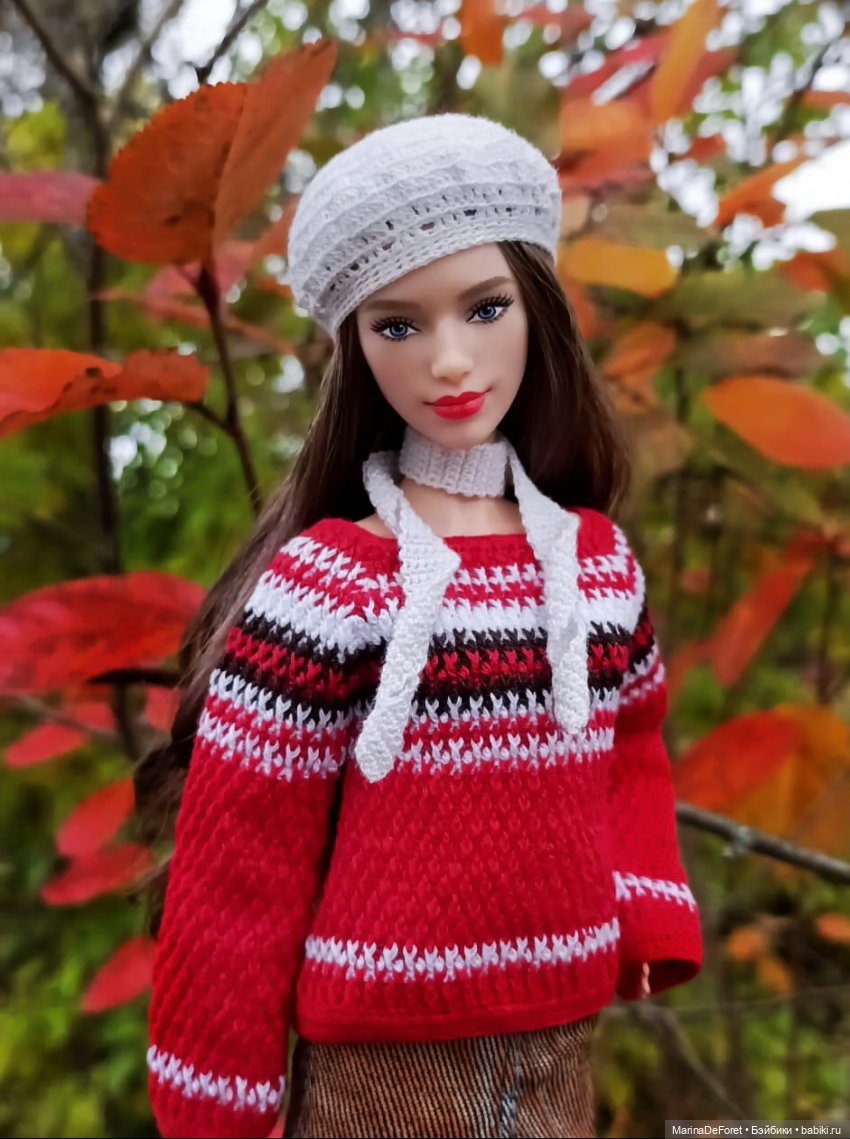 Вязаная одежда для кукол - часть восьмая - осень 2025