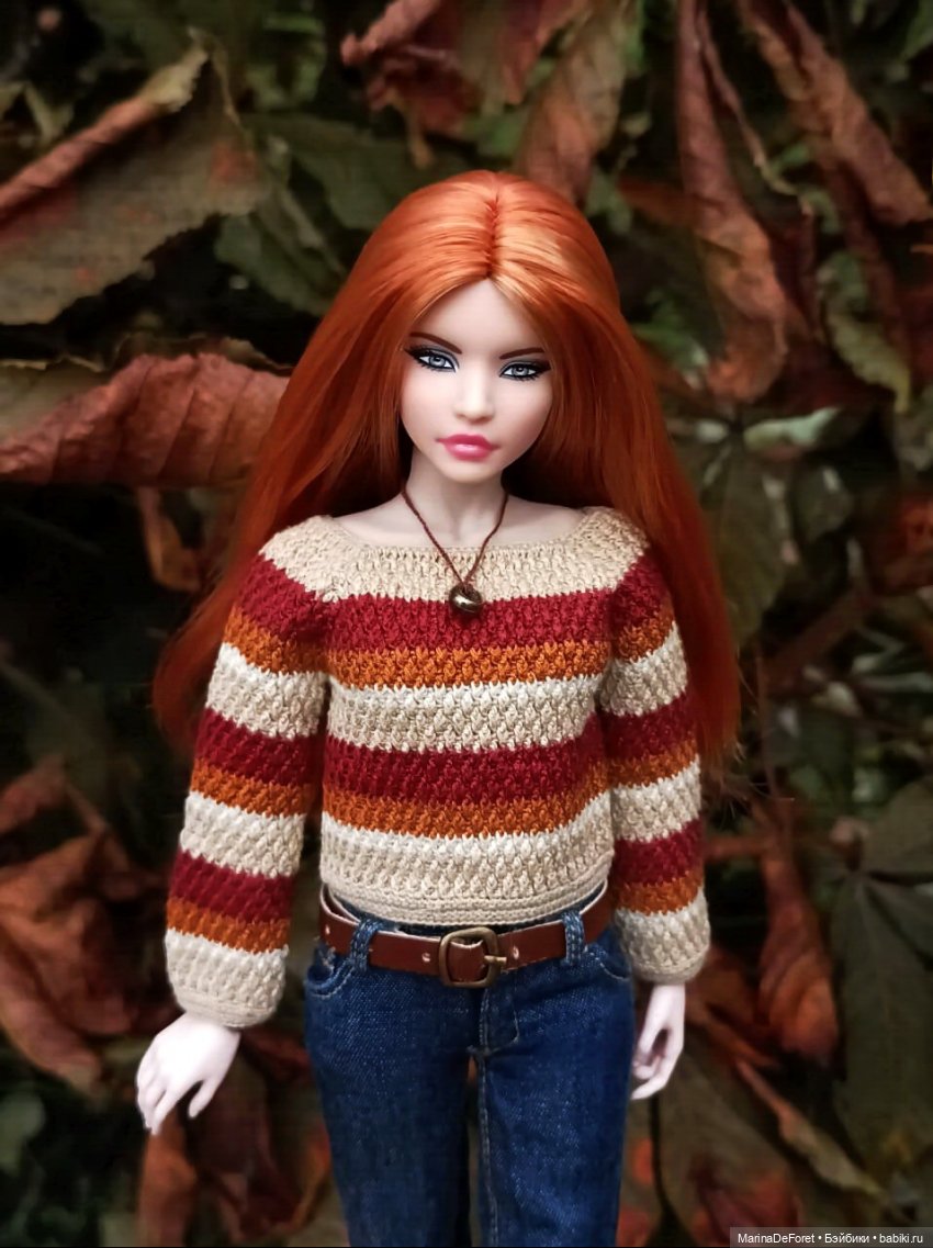 Вязаная одежда для кукол - часть восьмая - осень 2025