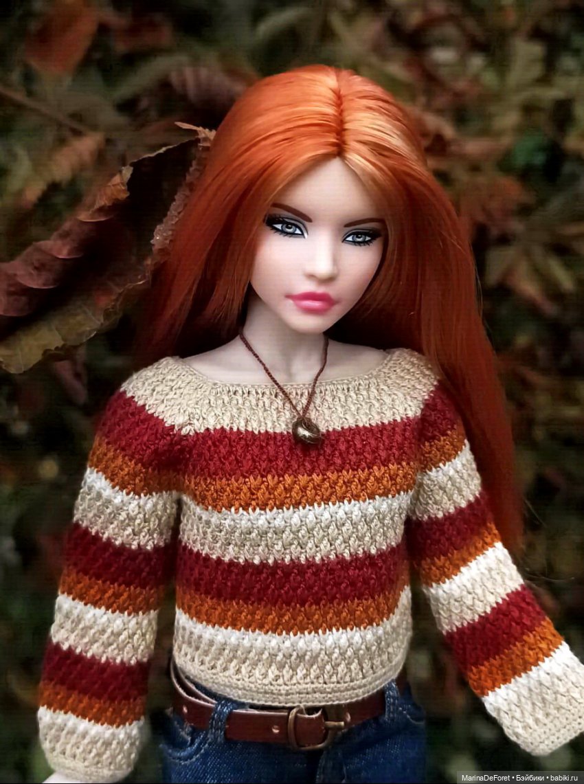Вязаная одежда для кукол - часть восьмая - осень 2025