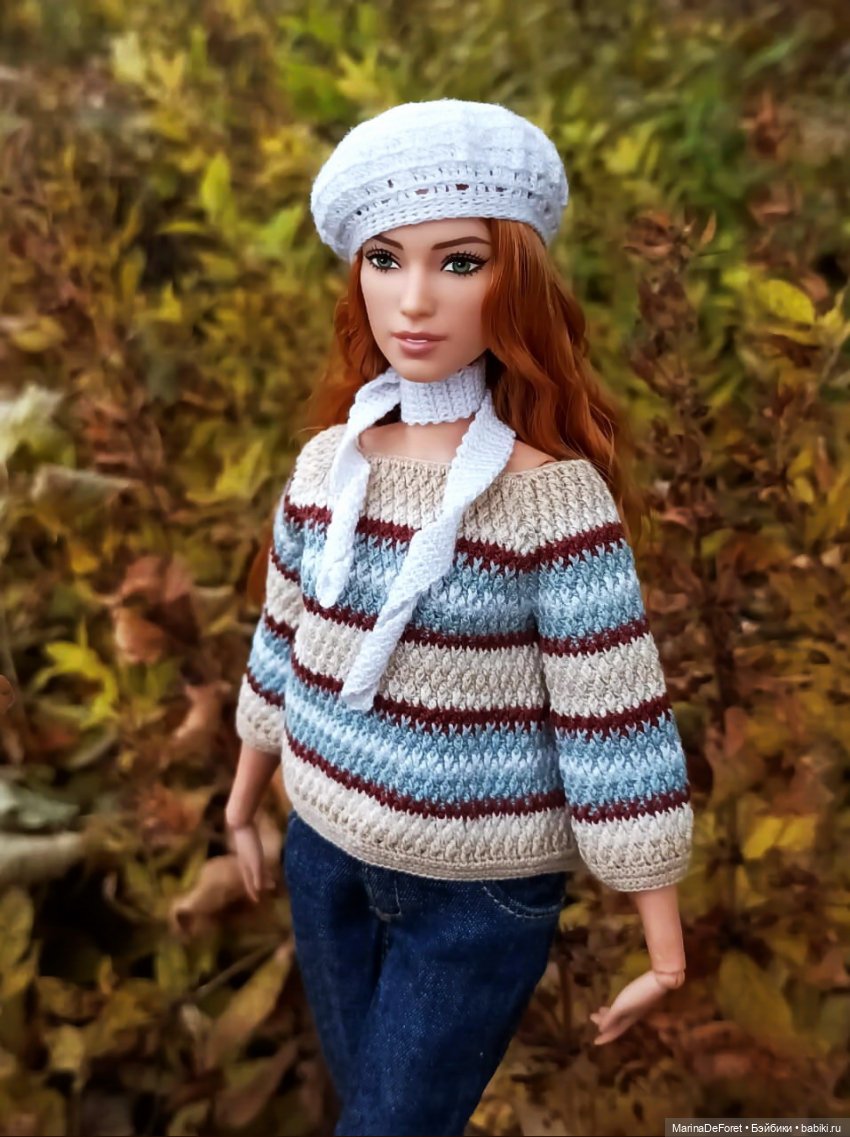 Вязаная одежда для кукол - часть восьмая - осень 2025