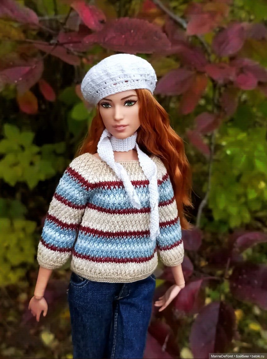 Вязаная одежда для кукол - часть восьмая - осень 2025