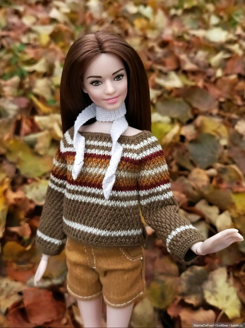 Вязаная одежда для кукол - часть восьмая - осень 2025 (фото 6)