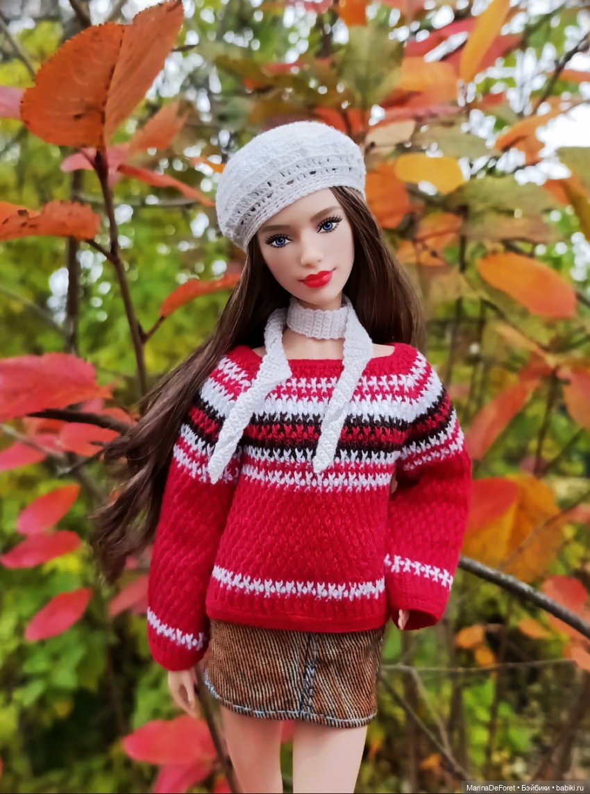 Вязаная одежда для кукол - часть восьмая - осень 2025