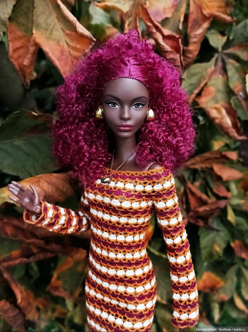 Вязаная одежда для кукол - часть восьмая - осень 2025