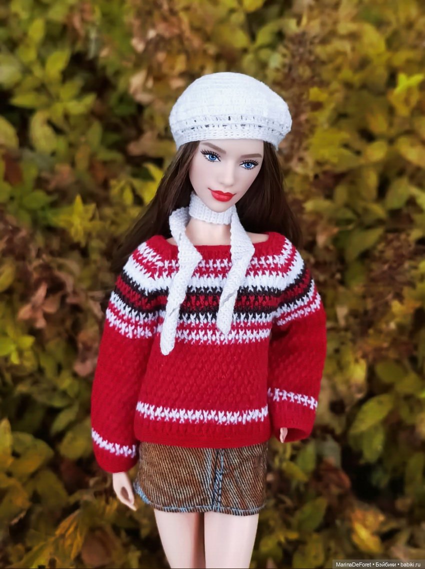 Вязаная одежда для кукол - часть восьмая - осень 2025
