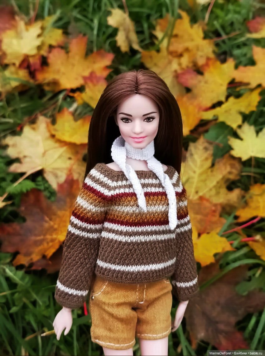 Вязаная одежда для кукол - часть восьмая - осень 2025 (фото 2)