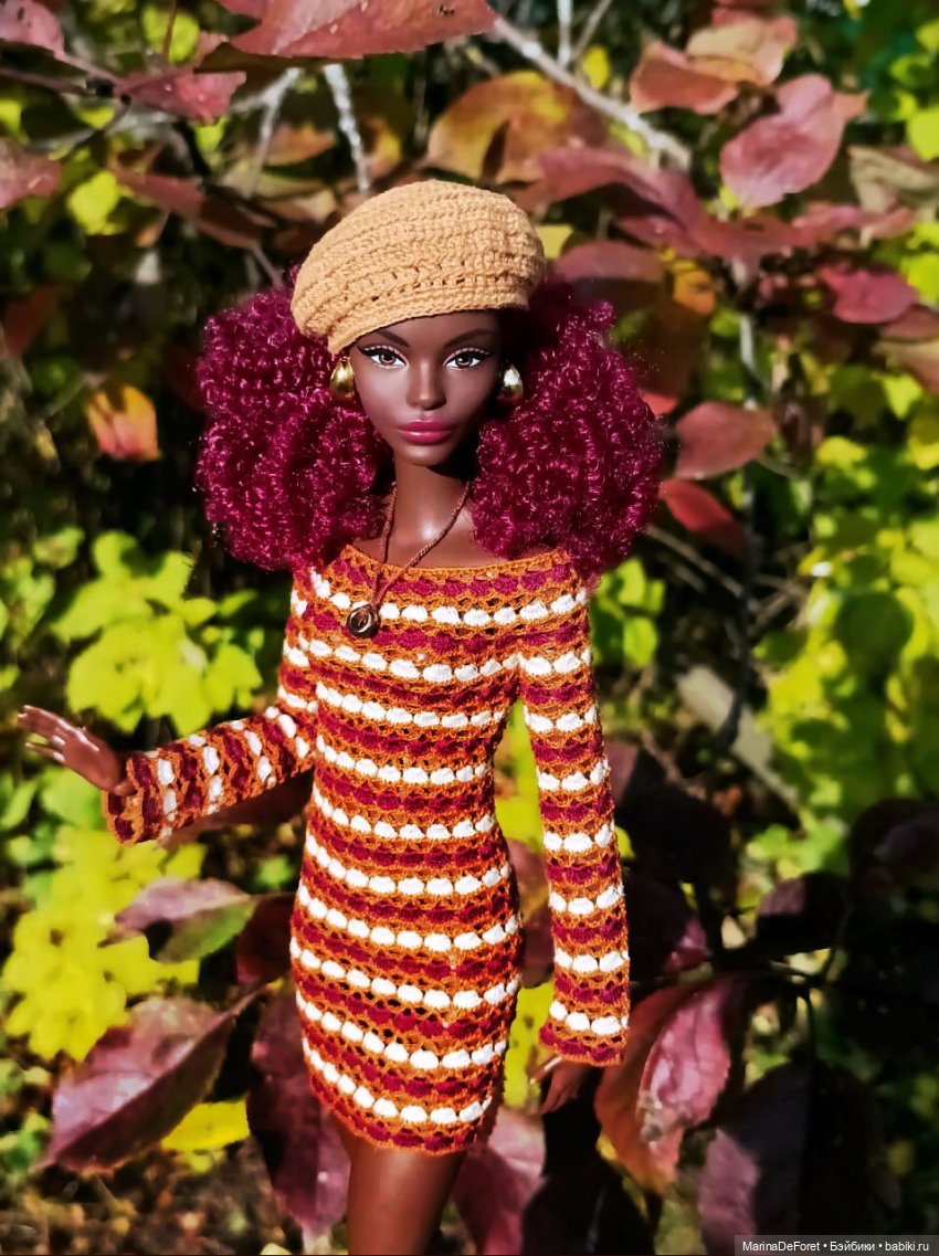 Вязаная одежда для кукол - часть восьмая - осень 2025
