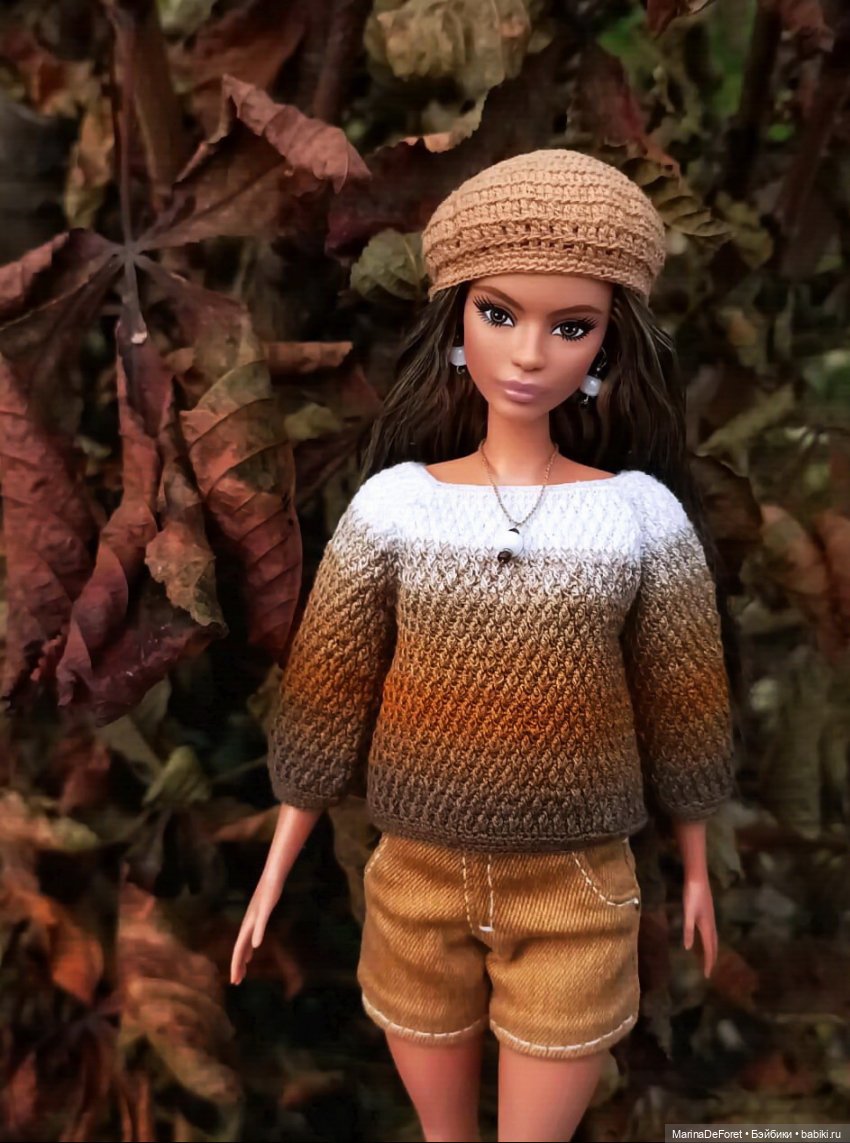 Вязаная одежда для кукол - часть восьмая - осень 2025