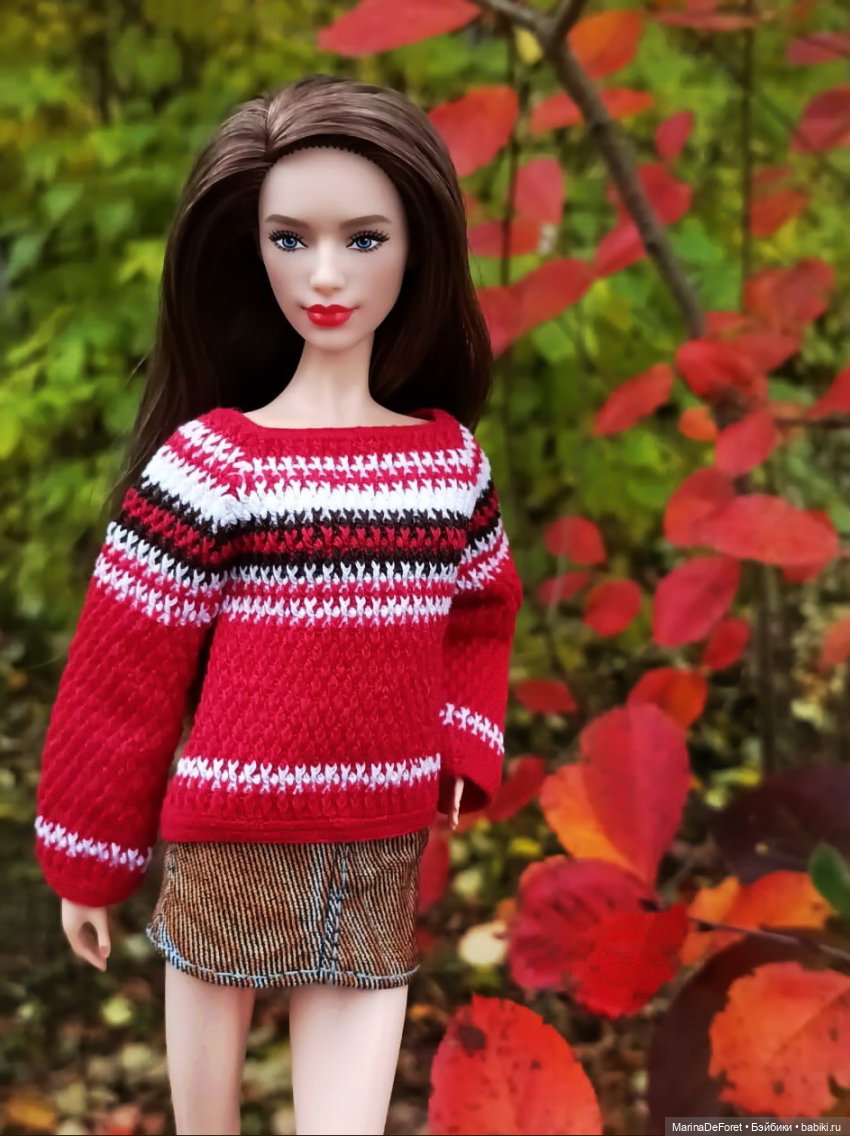 Вязаная одежда для кукол - часть восьмая - осень 2025