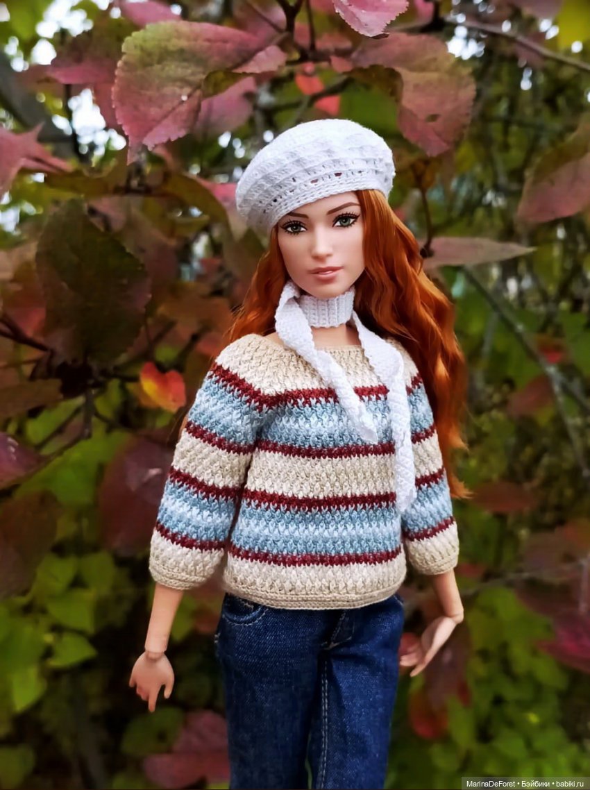 Вязаная одежда для кукол - часть восьмая - осень 2025