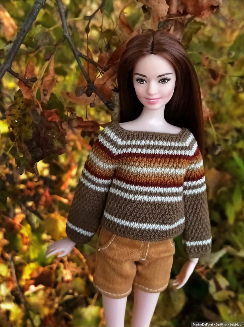 Вязаная одежда для кукол - часть восьмая - осень 2025 (фото 3)