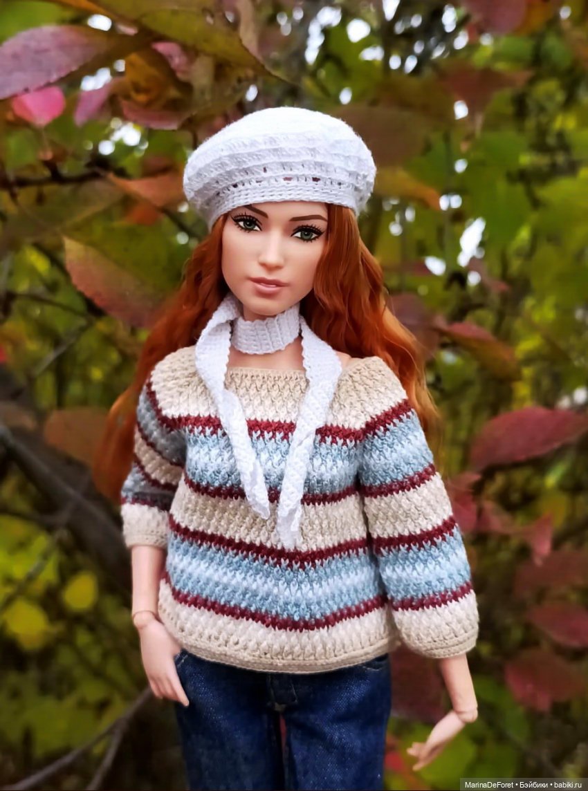 Вязаная одежда для кукол - часть восьмая - осень 2025