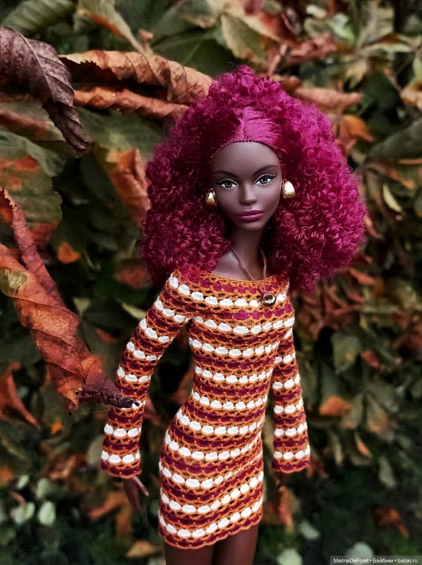 Вязаная одежда для кукол - часть восьмая - осень 2025