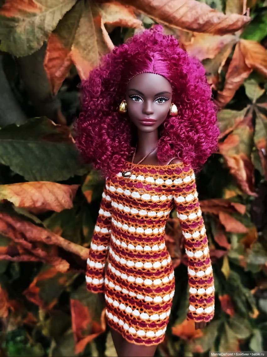 Вязаная одежда для кукол - часть восьмая - осень 2025