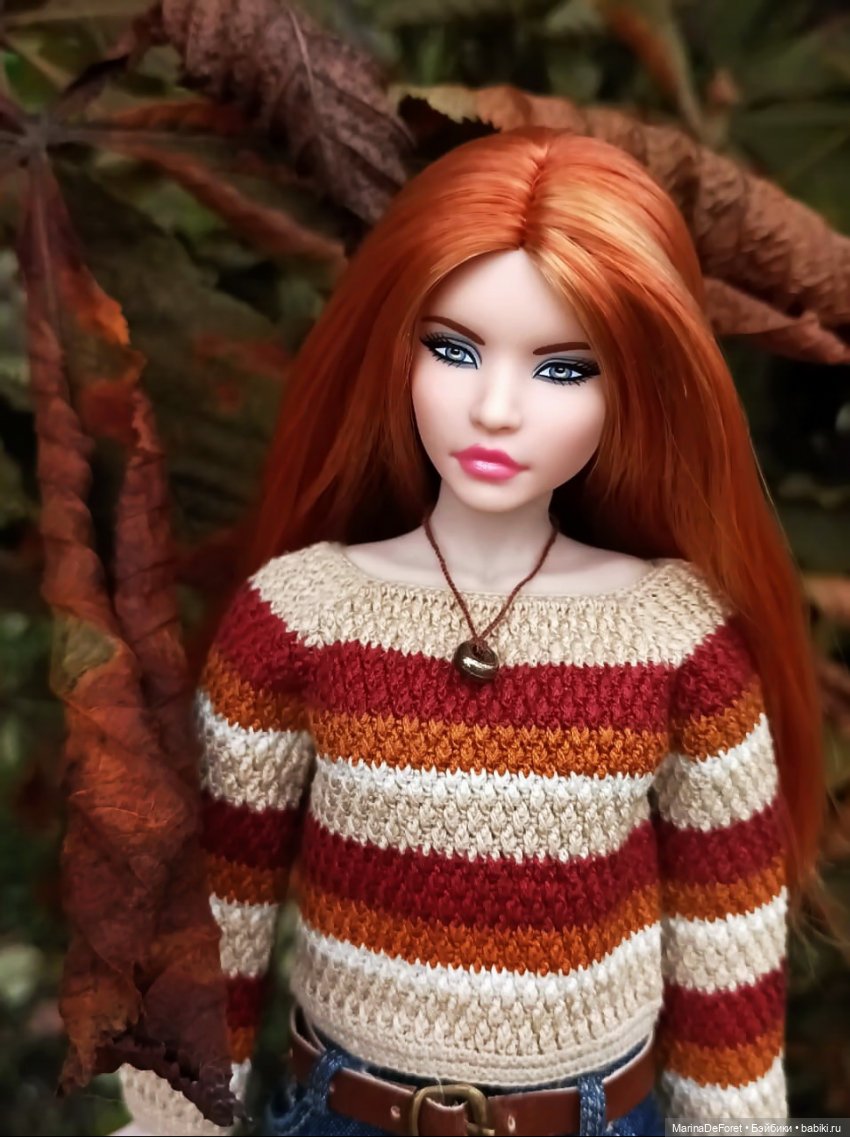 Вязаная одежда для кукол - часть восьмая - осень 2025