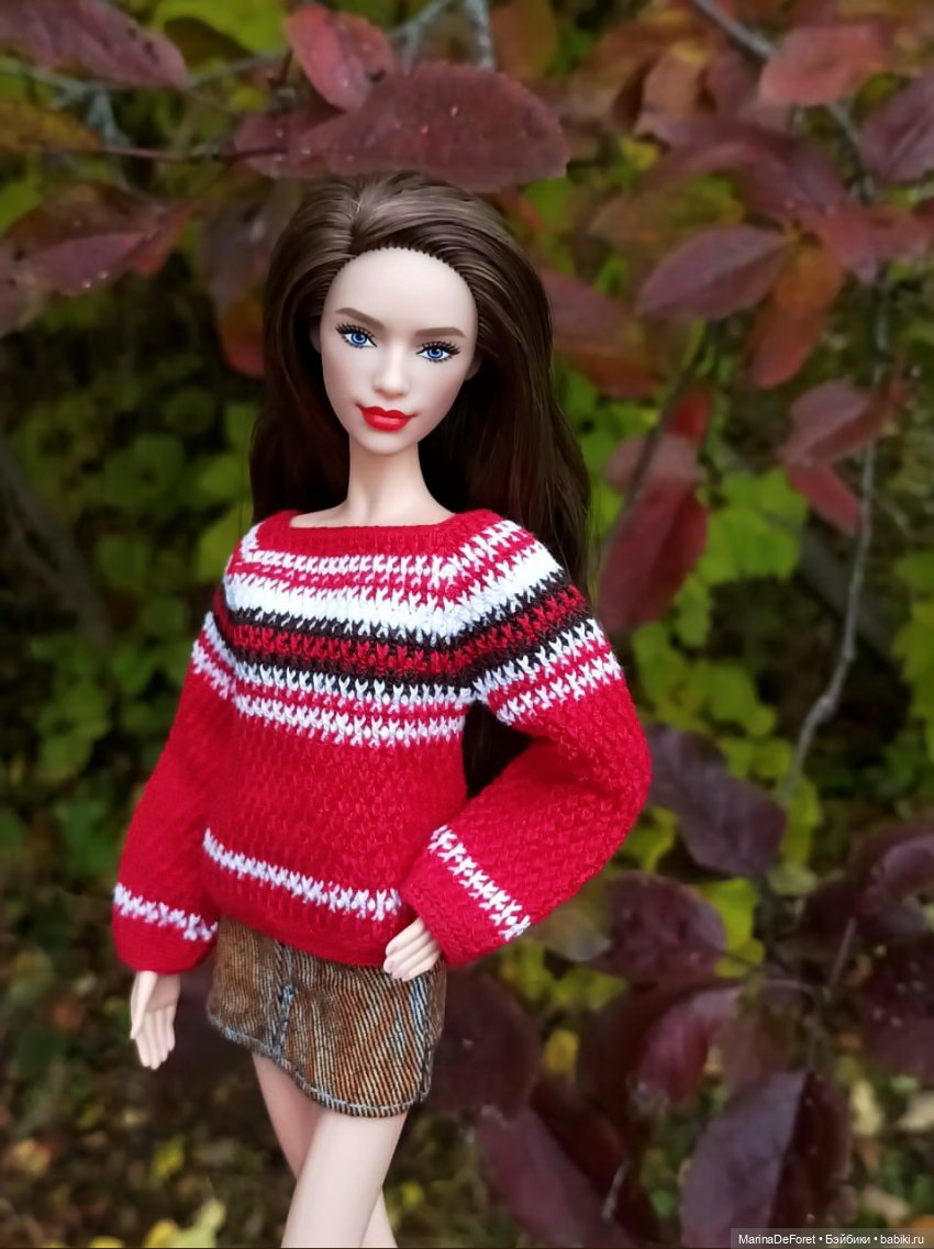 Вязаная одежда для кукол - часть восьмая - осень 2025