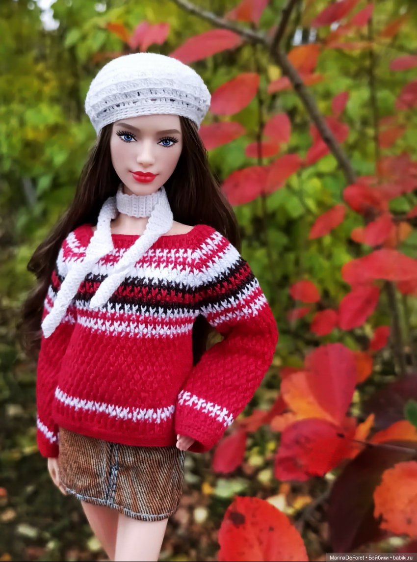 Вязаная одежда для кукол - часть восьмая - осень 2025
