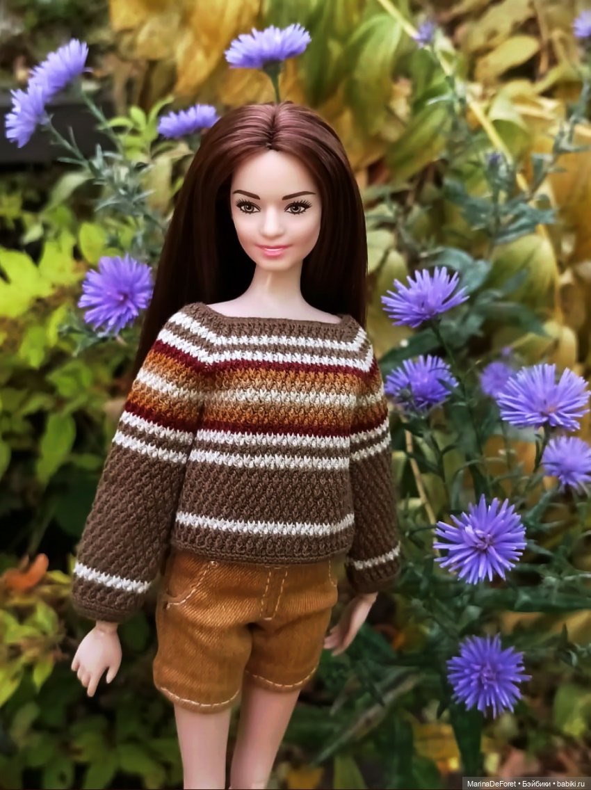 Вязаная одежда для кукол - часть восьмая - осень 2025 (фото 7)