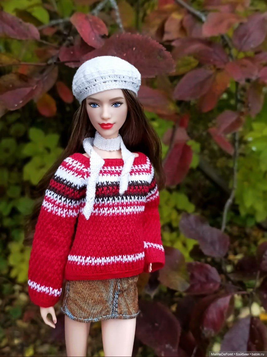 Вязаная одежда для кукол - часть восьмая - осень 2025