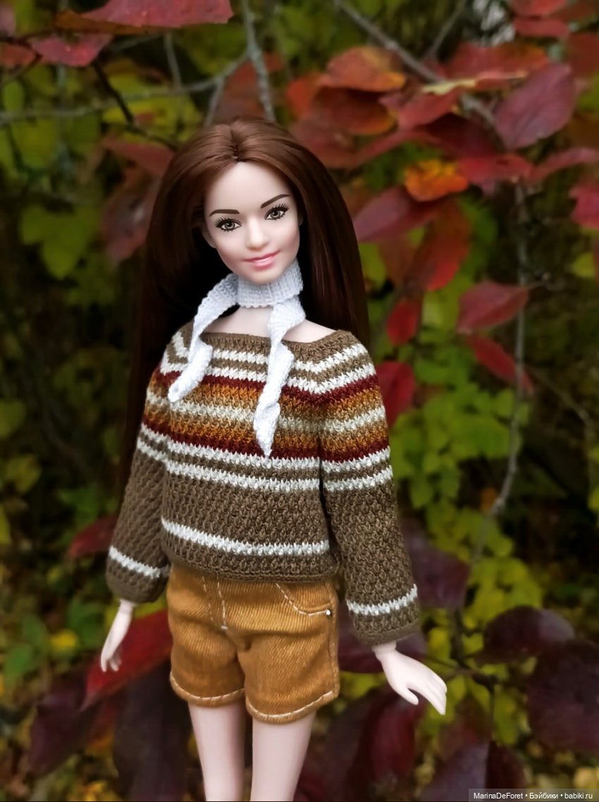 Вязаная одежда для кукол - часть восьмая - осень 2025