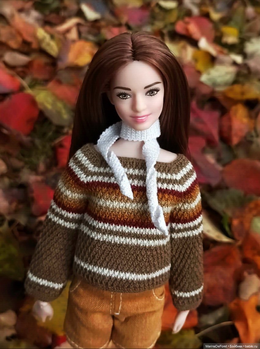 Вязаная одежда для кукол - часть восьмая - осень 2025 (фото 4)