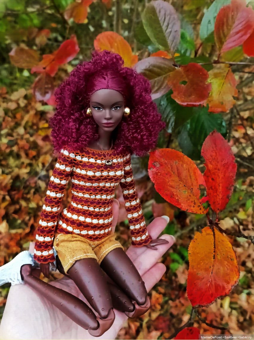 Вязаная одежда для кукол - часть восьмая - осень 2025