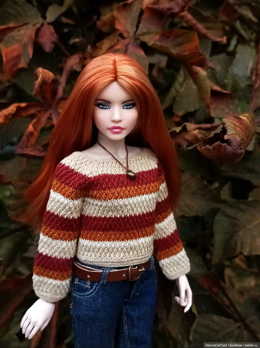 Вязаная одежда для кукол - часть восьмая - осень 2025