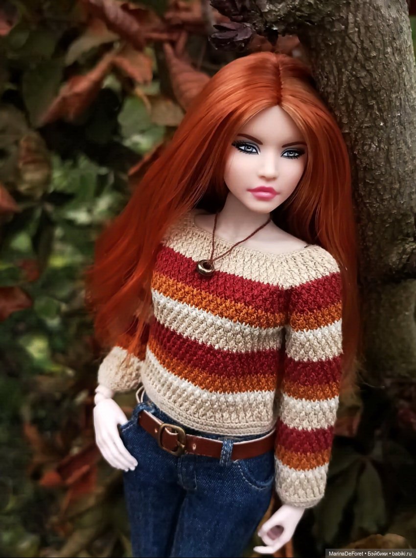 Вязаная одежда для кукол - часть восьмая - осень 2025