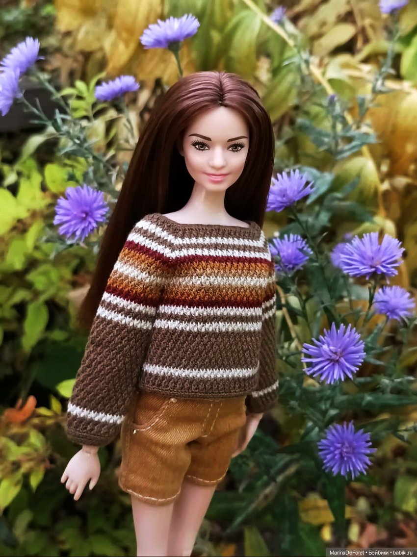 Вязаная одежда для кукол - часть восьмая - осень 2025 (фото 5)