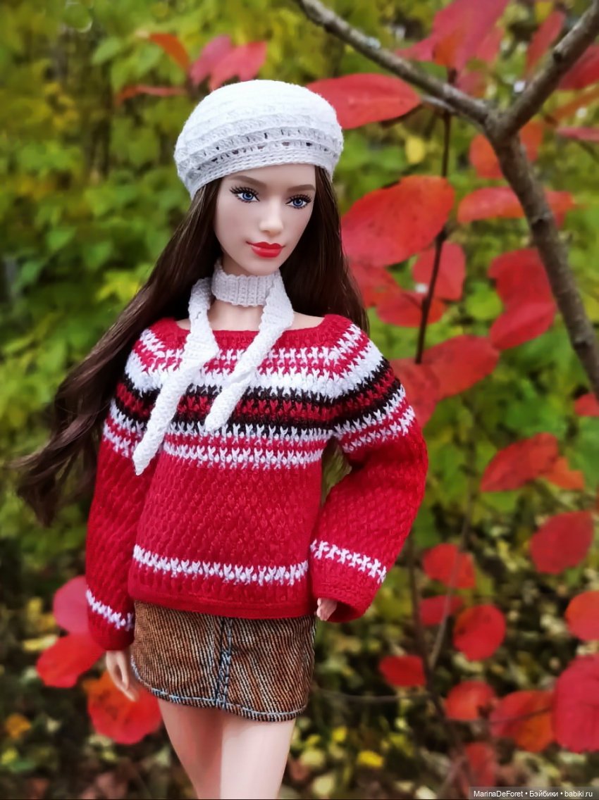 Вязаная одежда для кукол - часть восьмая - осень 2025