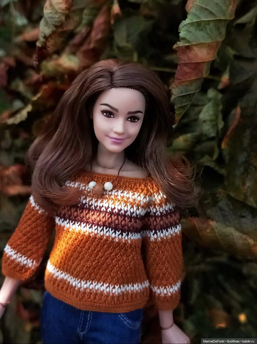 Вязаная одежда для кукол - часть десятая - осень 2025