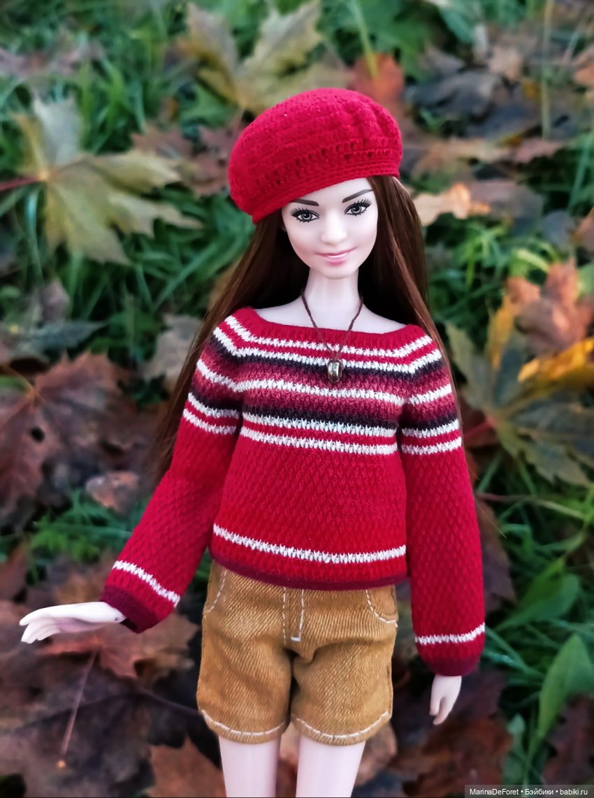 Вязаная одежда для кукол - часть десятая - осень 2025