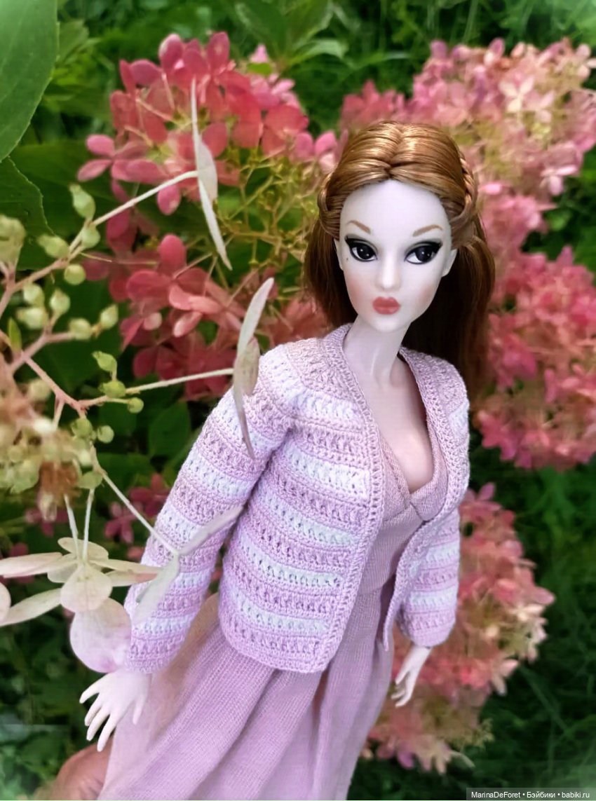 Вязаная одежда для кукол - часть девятая - осень (фото 7)